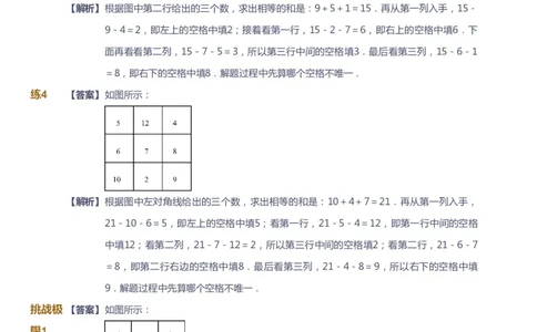 课本+自我巩固+课堂落实（答案）_《爱学习》小学初中数学和奥数资料_高斯数学爱学习课件_3奥数思维突破_高斯爱学习思维突破奥数1-6阶四季版12年级_2年级思维突破春秋寒暑课件_186