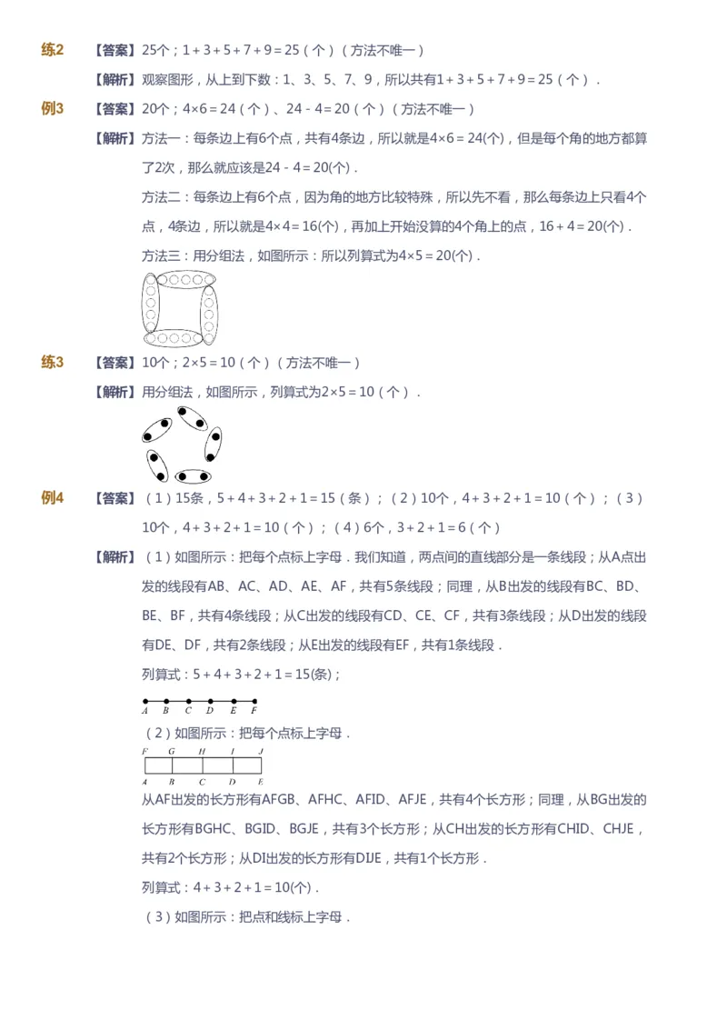 课本+自我巩固+课堂落实（答案）_《爱学习》小学初中数学和奥数资料_高斯数学爱学习课件_3奥数思维突破_高斯爱学习思维突破奥数1-6阶四季版12年级_2年级思维突破春秋寒暑课件_186