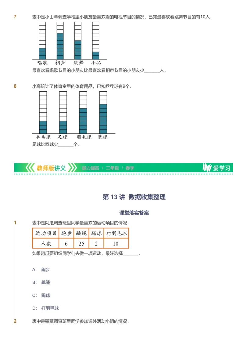 备授课-备课页_《爱学习》小学初中数学和奥数资料_高斯数学爱学习课件_11苏教小学能力提高_高斯爱学习小学数学能力提高pdf（苏教版）_2022春爱学习数学2阶能力提高（苏教版）