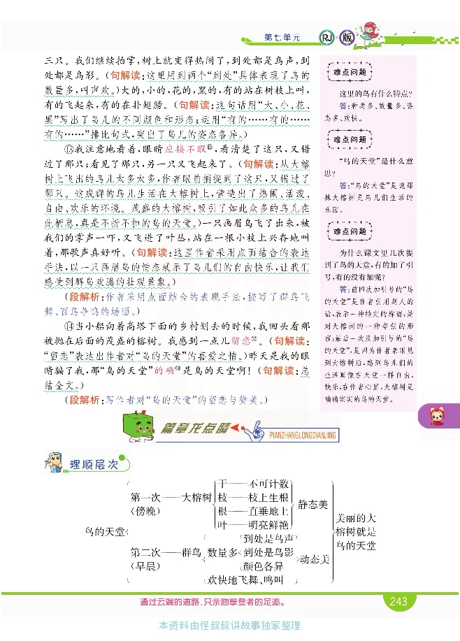小学教材全解全析-语文5上_《教材全解》小学1-6年级_《小学教材全解全析》_1-6年级上册_语文