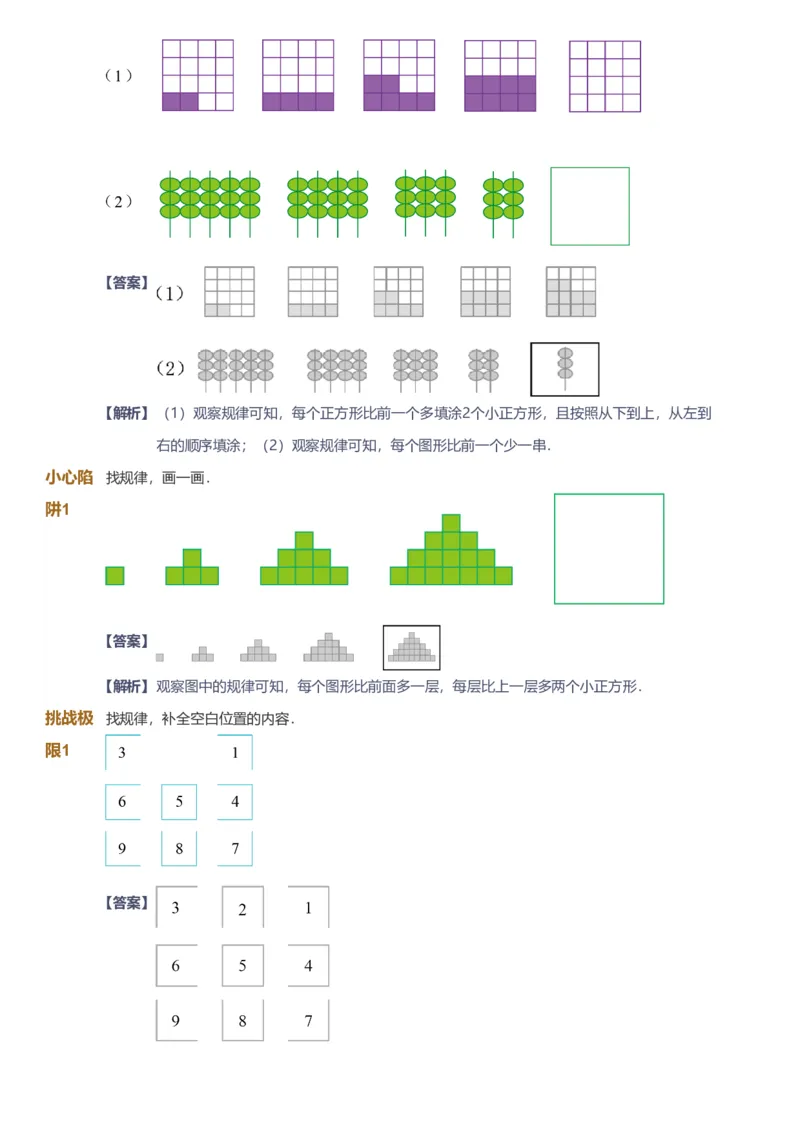 备授课-备课页解析版_《爱学习》小学初中数学和奥数资料_高斯数学爱学习课件_11苏教小学能力提高_高斯爱学习小学数学能力提高pdf（苏教版）_2022暑爱学习数学1阶能力提高（苏教版）