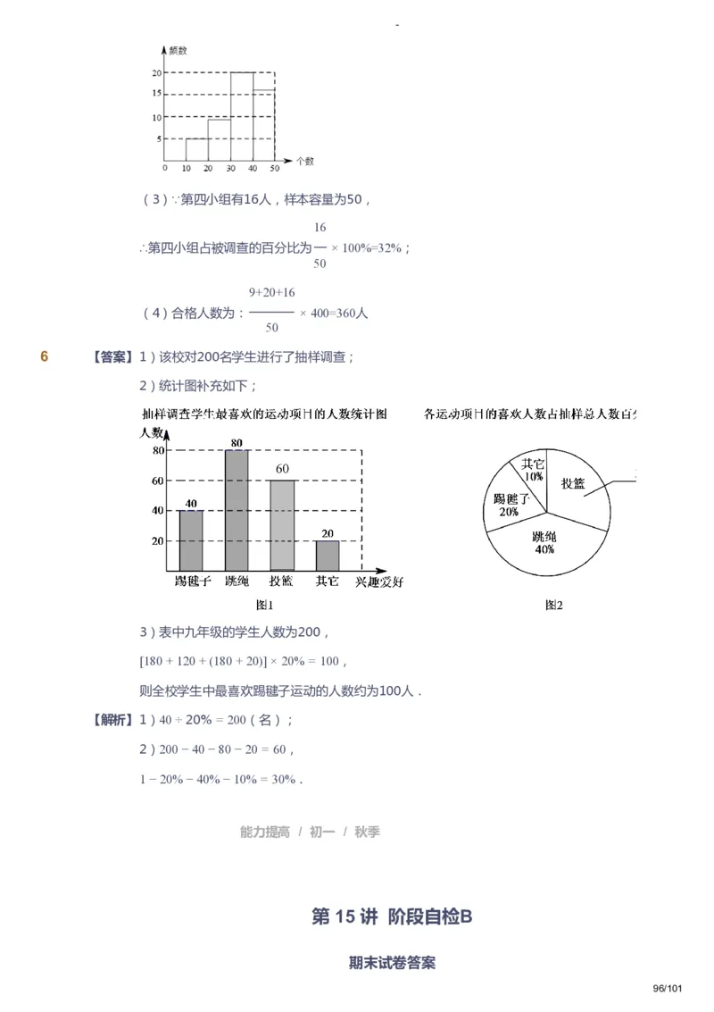 课本+自我巩固+课堂落实（答案）_《爱学习》小学初中数学和奥数资料_高斯数学爱学习课件_9北师初中能力提高_初一高斯数学能力提高（北师）_秋7阶课件+电子书