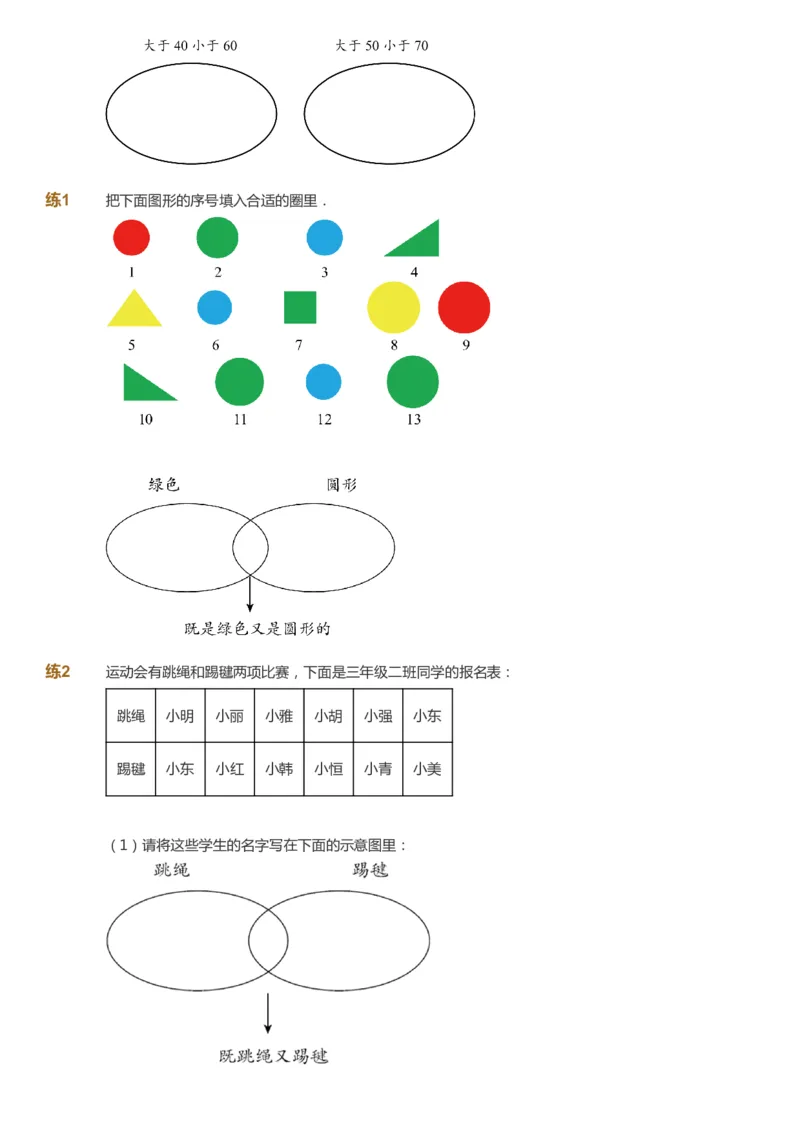 课本+自我巩固+课堂落实-gs_《爱学习》小学初中数学和奥数资料_高斯数学爱学习课件_1人教小学能力提高_3年级能力提高春秋寒暑课件_秋高斯数学3阶能力提高-gs出品