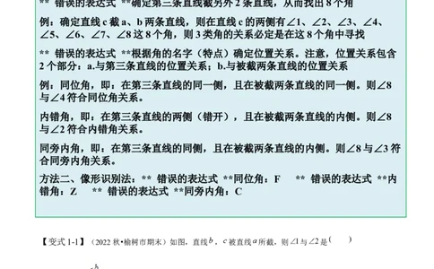 2.2探索直线平行的条件-题型&middot;技巧培优系列2022-2023学年七年级数学下册同步精讲精练(北师大版)（解析版）_北师大初中数学_7下-北师大版初中数学_7下-初中数学北师大版（旧版）赠送