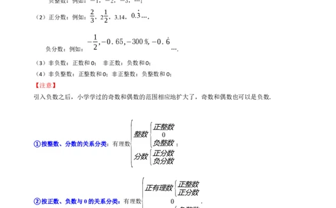 2.1.1有理数（9大题型提分练）（解析版）_北师大初中数学_7上-北师大版初中数学_7上-初中数学北师大（2024新版）持续更新_03课件+练习