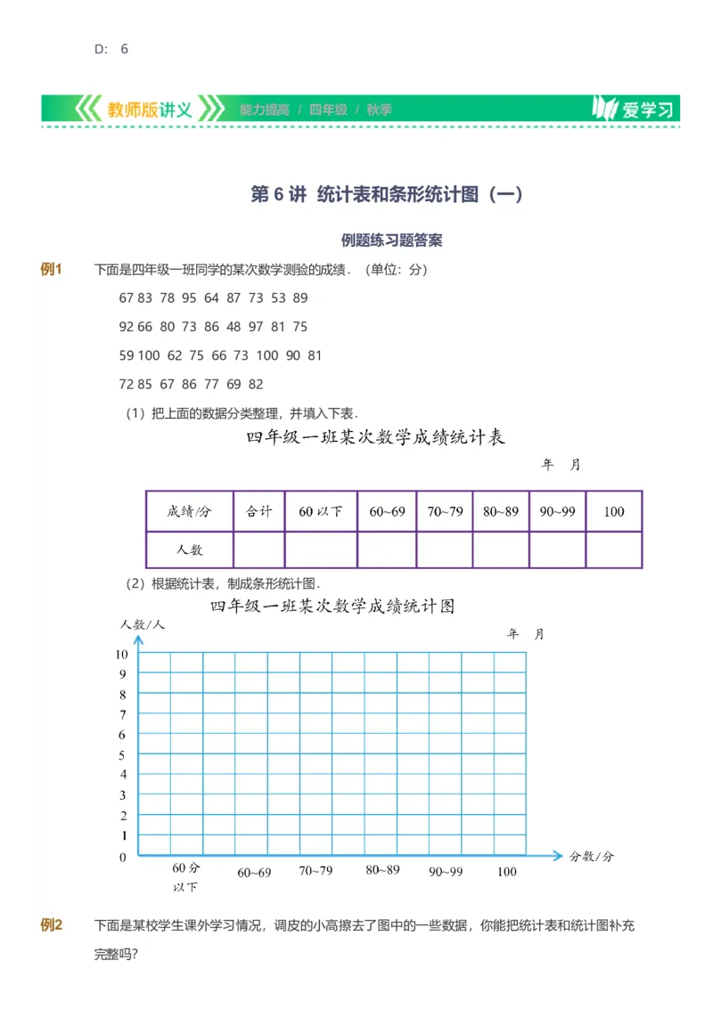 备授课-备课页_《爱学习》小学初中数学和奥数资料_高斯数学爱学习课件_11苏教小学能力提高_高斯爱学习小学数学能力提高pdf（苏教版）_2022秋爱学习数学4阶能力提高（苏教版）