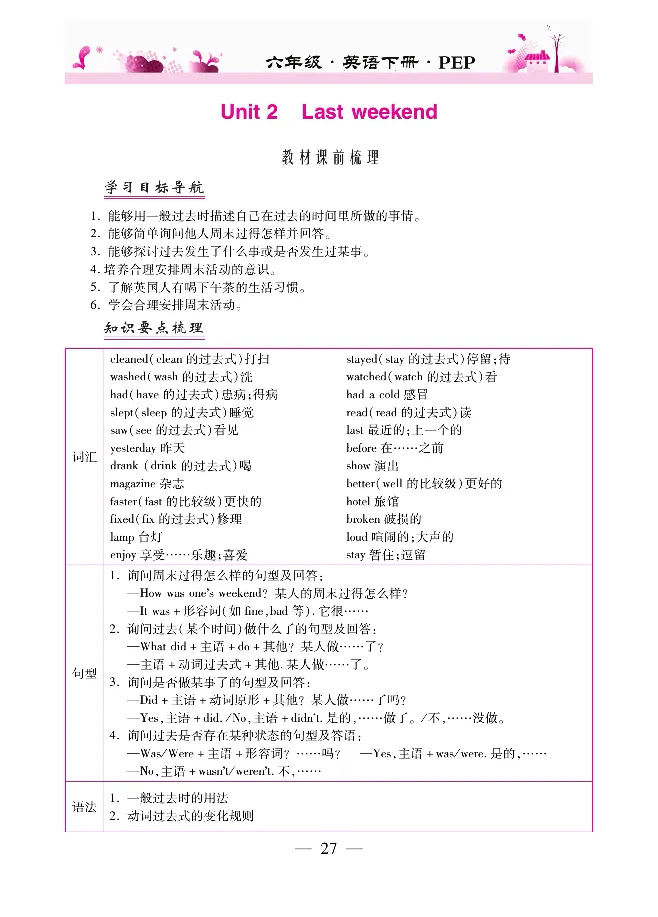 新教材完全解读人教pep英语6年级下_《教材全解》小学1-6年级_《新教材完全解读》_小学英语