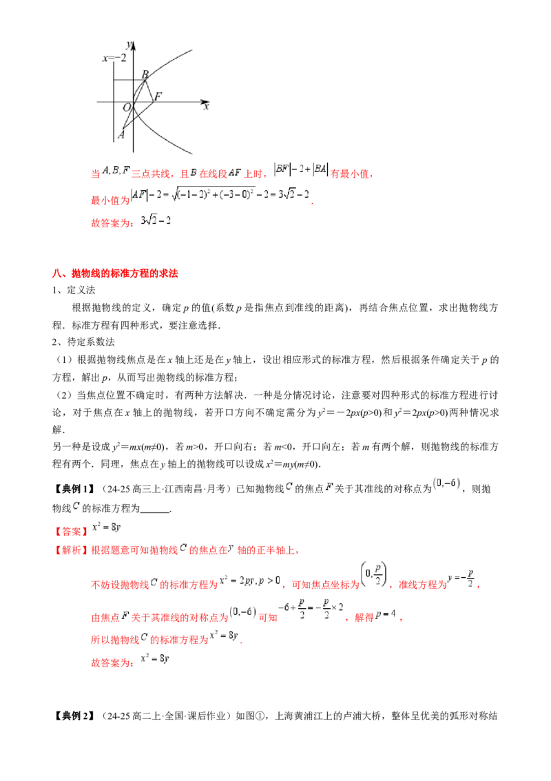 专题16圆锥曲线的标准方程与几何性质（3知识点2重难点9方法技巧3易错易混）（解析版）_02高考数学_2025年新高考资料_一轮复习_上好课2025年高考数学一轮复习知识清单3246850