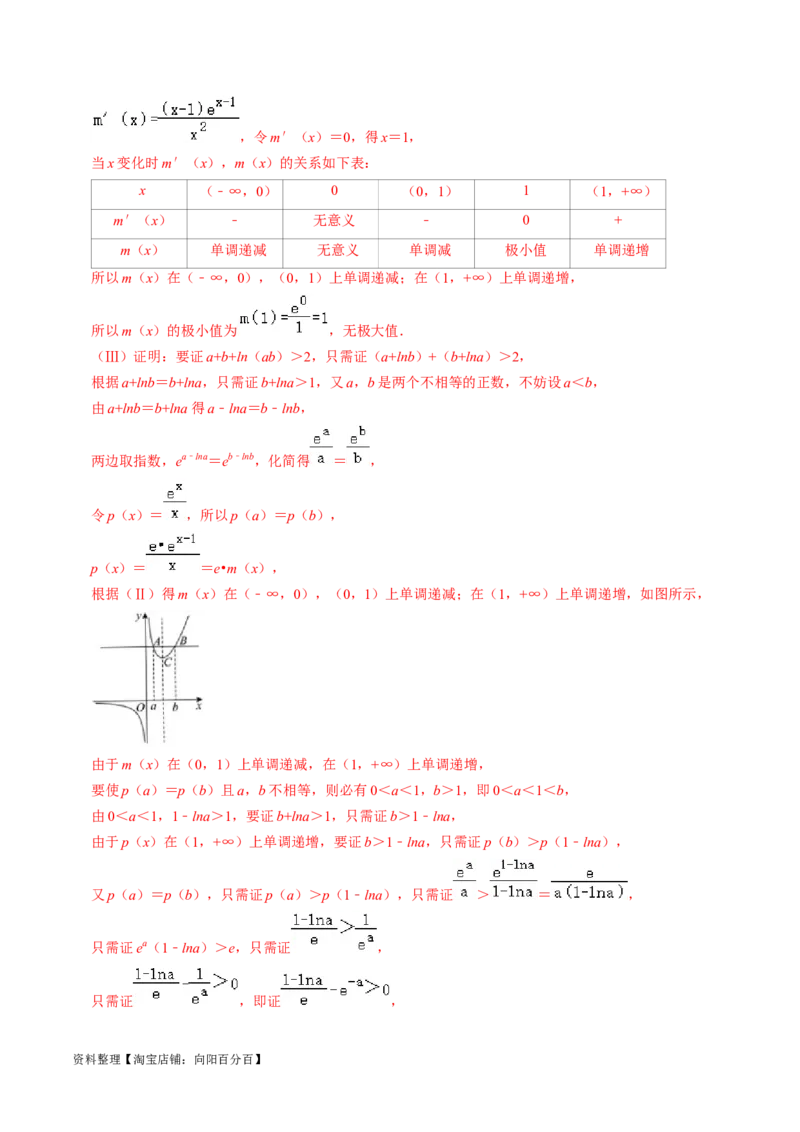 专题19导数综合（解析版）_02高考数学_新高考复习资料_2024年新高考资料_专项复习资料_完2023年高考真题题源解密（新高考）