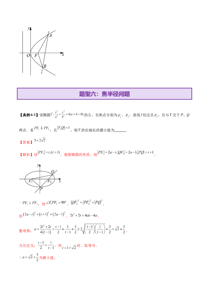 专题18圆锥曲线核心考点压轴小题全面梳理与分类解析（讲义）（解析版）_02高考数学_2025年新高考资料_二轮复习_上好课2025年高考数学二轮复习讲练测（新高考通用）3379306