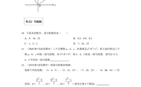 专题1.2一定是直角三角形吗（专项训练）-2022-2023学年八年级数学上册《同步考点解读&bull;专题训练》（北师大版）_北师大初中数学_8上-北师大版初中数学_旧版_06专项讲练