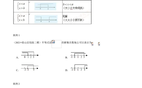 专题05一元一次不等式组（知识点串讲）（原卷版）_北师大初中数学_8下-北师大版初中数学_旧版-可参考_06专项讲练_八年级数学下册期末考点大串讲（北师大版）