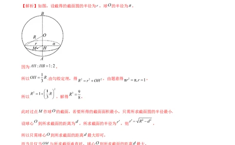 专题14立体几何常见压轴小题全面总结与归纳解析（练习）（解析版）_02高考数学_2025年新高考资料_二轮复习_01高考语文等多个文件