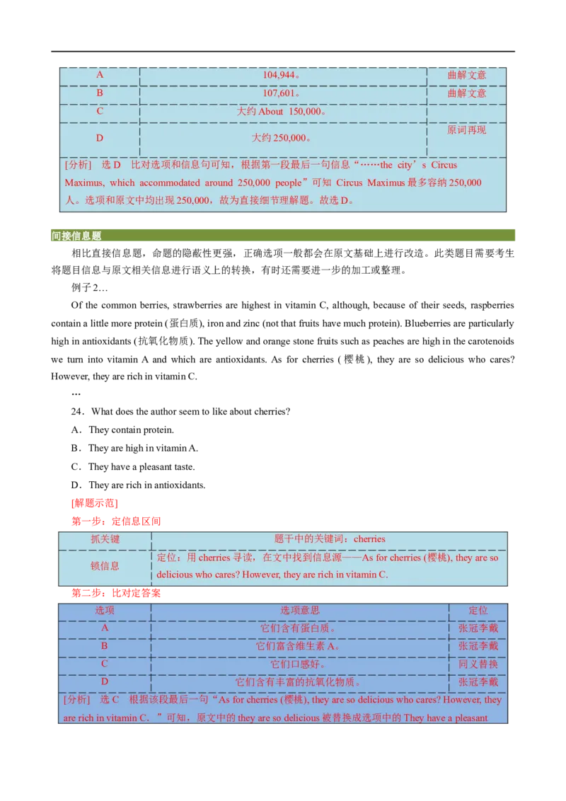 专题15-阅读理解之细节理解题与推理判断题（原卷版）先学先知备考2023年高考英语零轮复习双基必过学与练（通用版）_03高考英语_通用版（老高考）复习资料_2023年复习资料