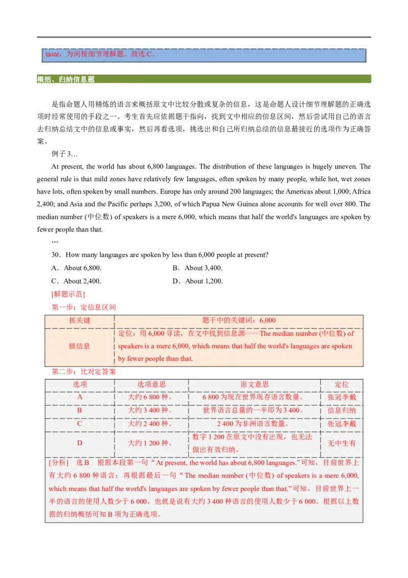 专题15-阅读理解之细节理解题与推理判断题（原卷版）先学先知备考2023年高考英语零轮复习双基必过学与练（通用版）_03高考英语_通用版（老高考）复习资料_2023年复习资料