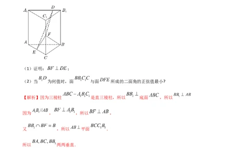 专题13运用空间向量研究立体几何问题（2）（解析版）_02高考数学_2024年新高考资料_2.2024二轮复习_2024年高三数学二轮优化提优专题训练