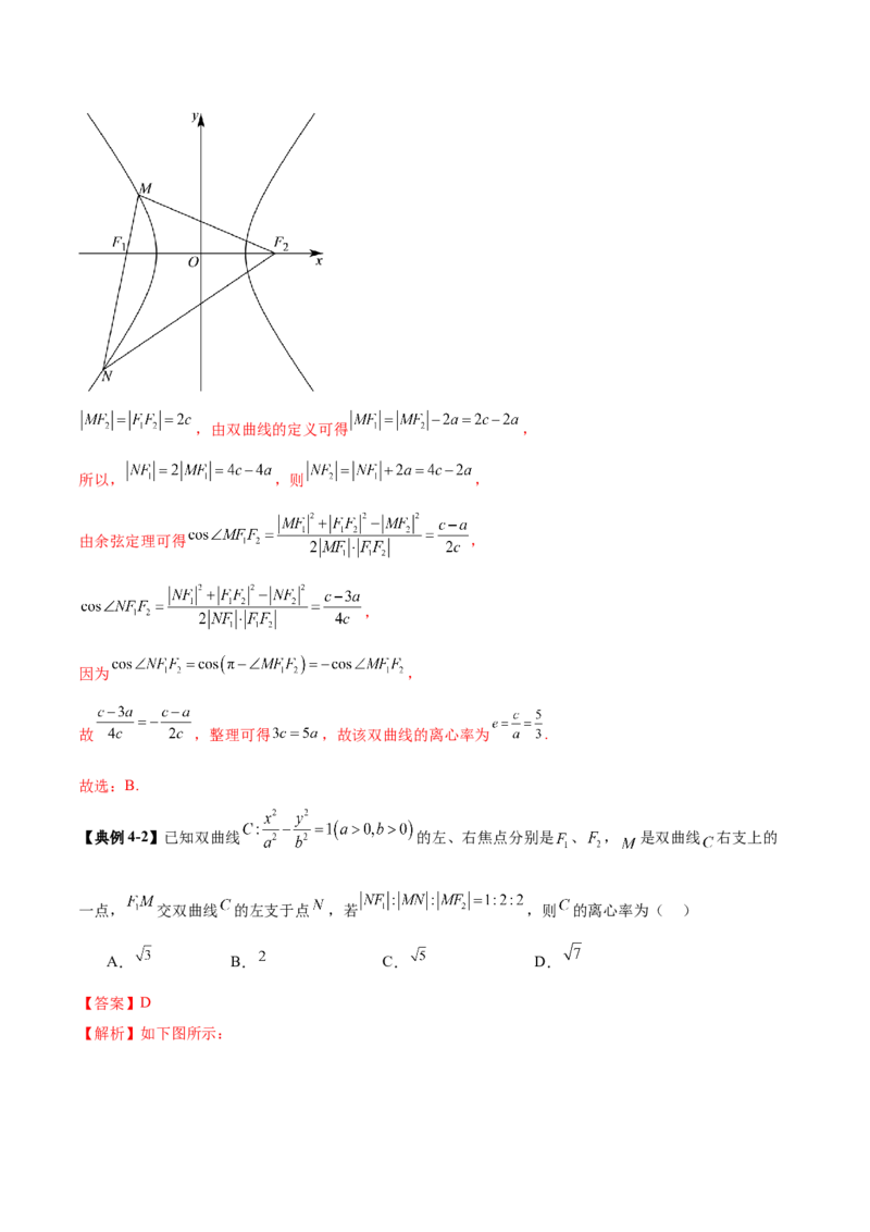 专题17圆锥曲线离心率问题精妙解法（讲义）（解析版）_02高考数学_2025年新高考资料_二轮复习_上好课2025年高考数学二轮复习讲练测（新高考通用）3379306