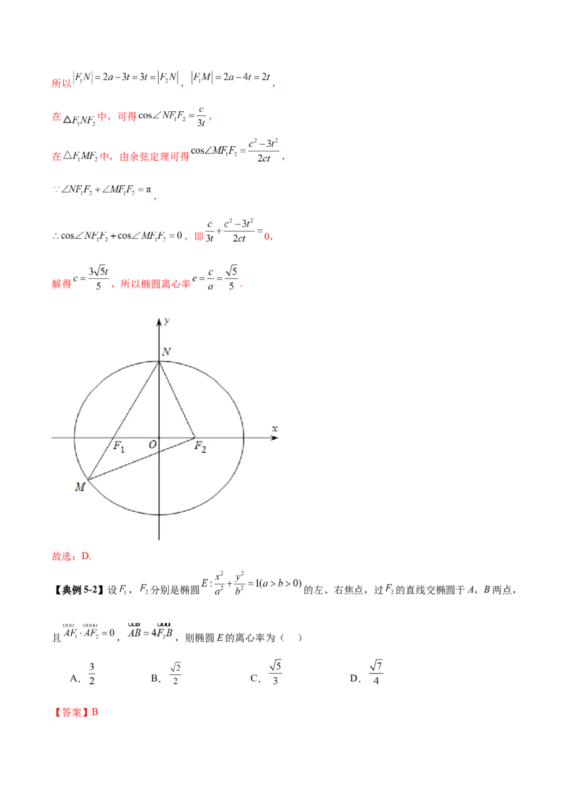 专题17圆锥曲线离心率问题精妙解法（讲义）（解析版）_02高考数学_2025年新高考资料_二轮复习_上好课2025年高考数学二轮复习讲练测（新高考通用）3379306