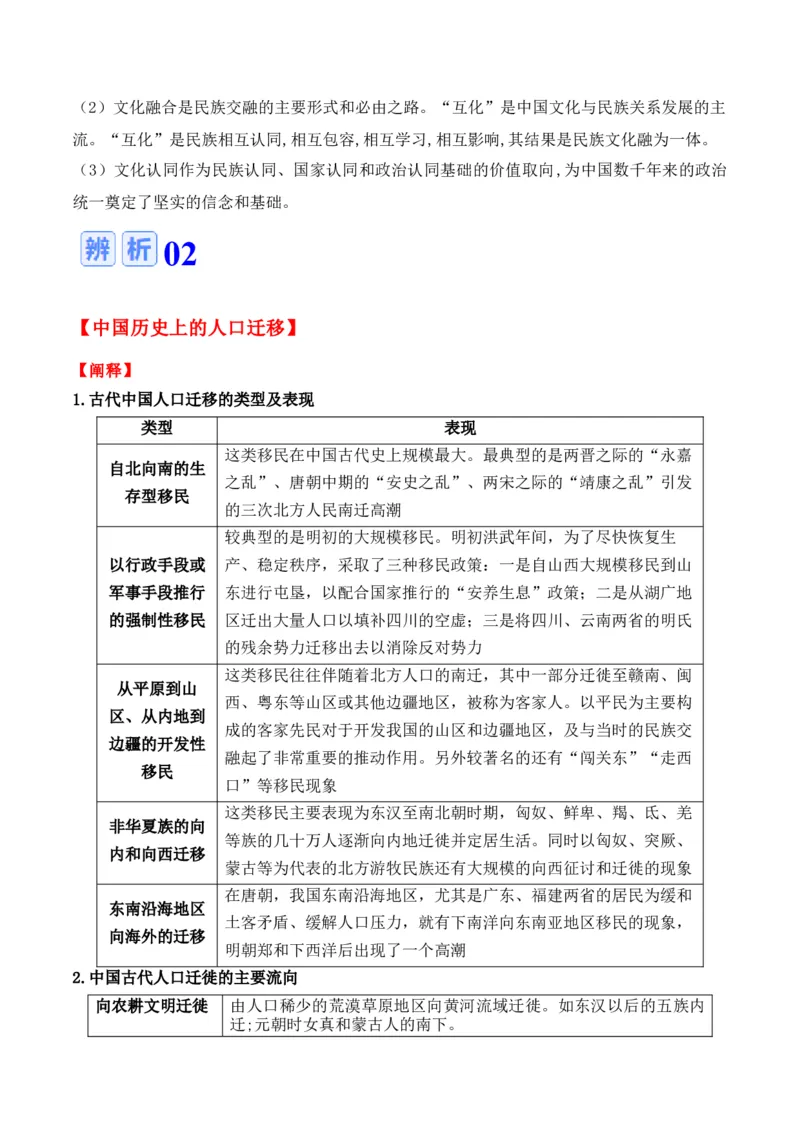 专题19++文化交流+-2025年高考历史一轮复习知识清单_07高考历史_2025年新高考资料_一轮复习_2025年高考历史一轮复习知识清单（完结）