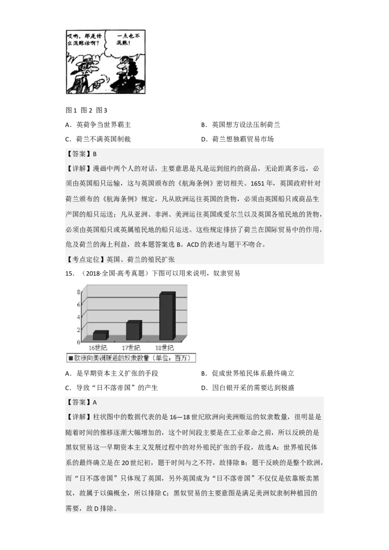 专题15世界殖民体系与亚非拉民族独立运动-2023年高考历史二轮复习高频考点追踪分析与预测（全国通用）_07高考历史_通用版（老高考）复习资料_2023年复习资料