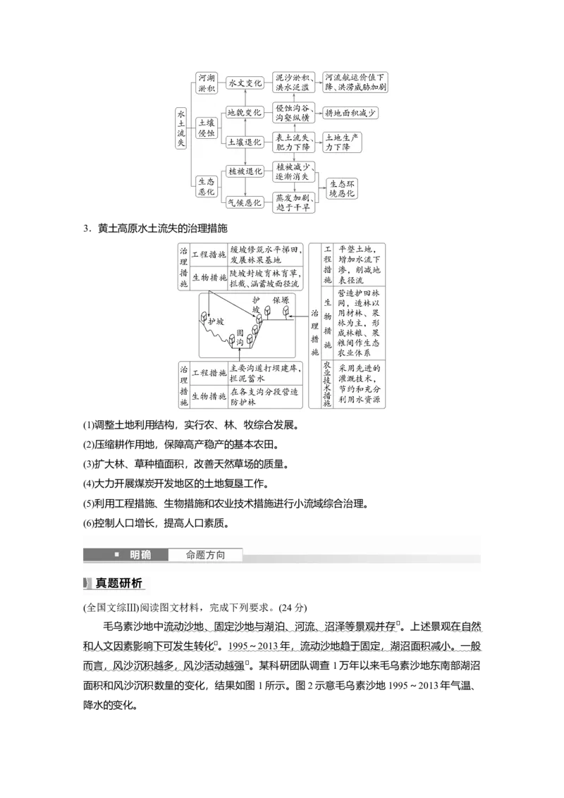 第二章　课时59　生态脆弱区的综合治理_9.2025地理总复习_2025年新高考资料_一轮复习_2025高考大一轮复习讲义+练习（完结）_2025高考大一轮复习地理（人教版）_第三部分　区域发展