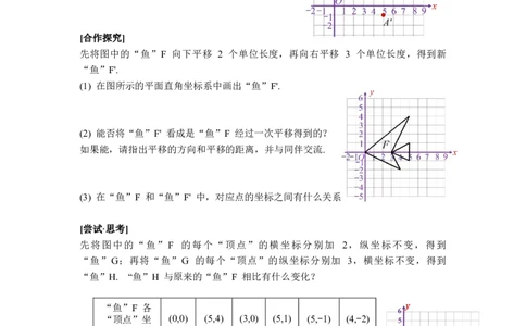 3.1第3课时坐标系中的点沿x轴、y轴的两次平移_北师大初中数学_8下-北师大版初中数学_2026春新版_第二套-东方_01.北师大数学8下第3套课件+教案+导学案26春已更完