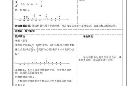 《2.1.3认识有理数》教学设计_北师大初中数学_7上-北师大版初中数学_7上-初中数学北师大（2024新版）持续更新_01课件+教案（大单元教学）