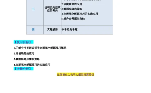 第03讲完形填空之说明文（讲义）-2024年中考英语一轮复习讲练测（全国通用）（原卷版）_02中考总复习（2026版更新中）_03-英语-中考总复习_2024年中考复习资料_一轮复习