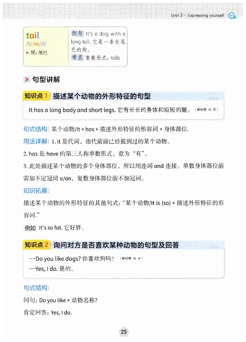 小学英语PEP3年级下册课堂笔记（25春最新版）_26春四年级上下册人教版_四上英语合集人教版PEP英语四年级上册新教材（教学视频+课件+动画+音频+练习+教案）_17练习资料