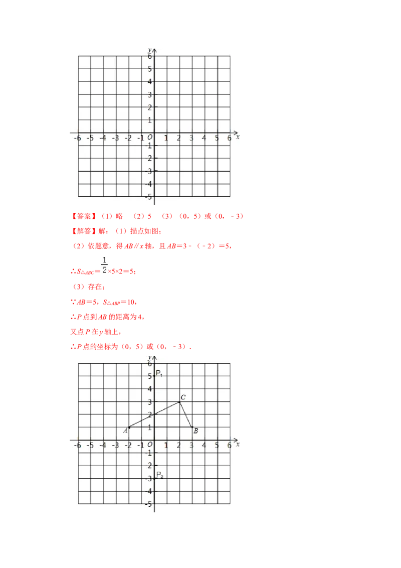 专项14位置与坐标（6大考点）（解析版）_北师大初中数学_8上-北师大版初中数学_旧版_06专项讲练_2022-2023学年八年级数学上册高分突破必练专题（北师大版）