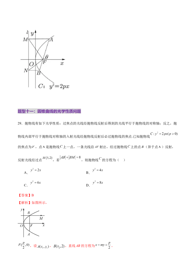 专题18圆锥曲线核心考点压轴小题全面梳理与分类解析（练习）（解析版）_02高考数学_2025年新高考资料_二轮复习_01高考语文等多个文件