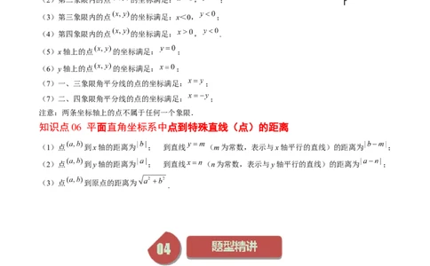 3.1讲确定位置与平面直角坐标系(7类热点题型讲练)（解析版）_北师大初中数学_8上-北师大版初中数学_旧版_05习题试卷_帮课堂2023-2024学年八年级数学上册同步学与练（北师大版）