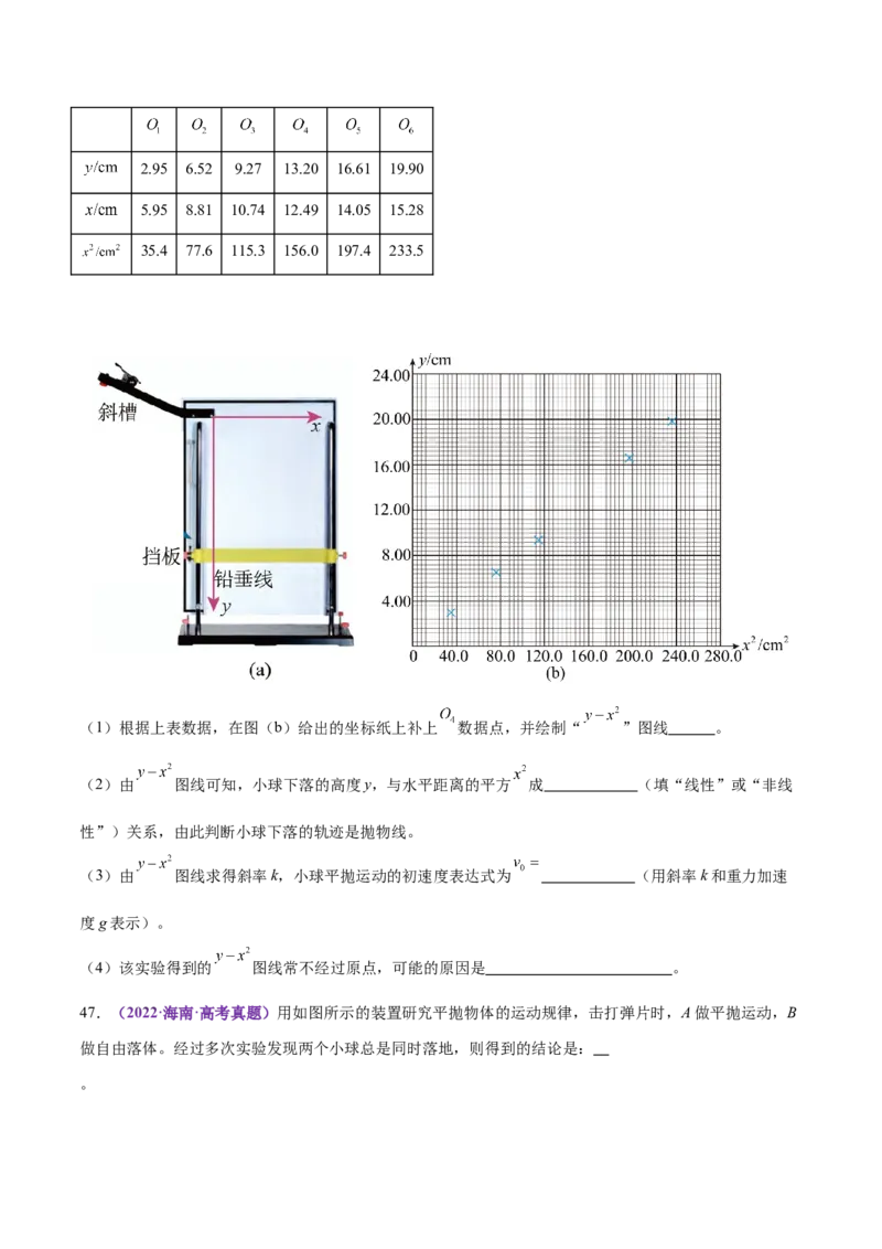 专题19力学实验（练习）（原卷版）_03高考英语_2025年新高考资料_二轮复习_01高考语文等多个文件_上好课2025年高考物理二轮复习讲练测（新高考通用）
