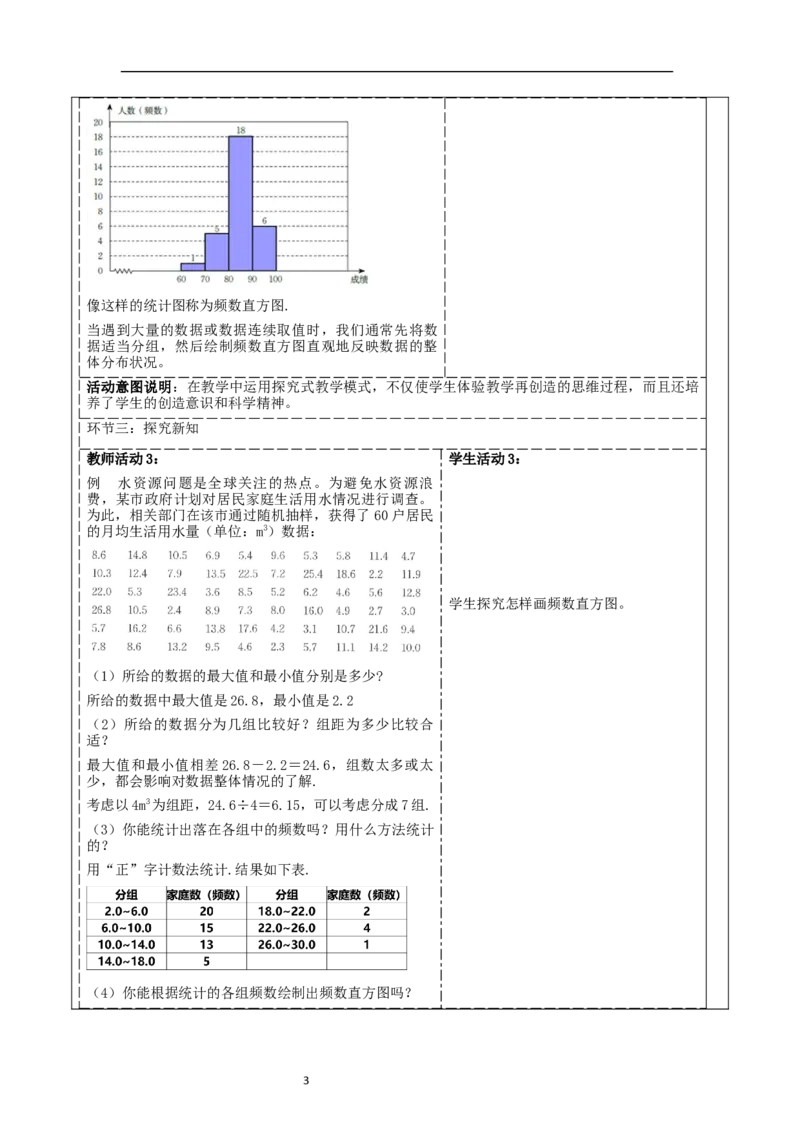 《6.3.2数据的表示》教学设计_北师大初中数学_7上-北师大版初中数学_7上-初中数学北师大（2024新版）持续更新_01课件+教案（大单元教学）