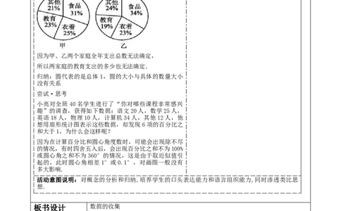 《6.3.1数据的表示》教学设计_北师大初中数学_7上-北师大版初中数学_7上-初中数学北师大（2024新版）持续更新_01课件+教案（大单元教学）
