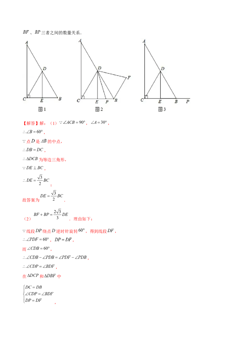 专题02三角形证明之直角三角形（解析版）-重难点突破八年级数学下册常考题专练（北师大版）_北师大初中数学_8下-北师大版初中数学_旧版-可参考_06专项讲练
