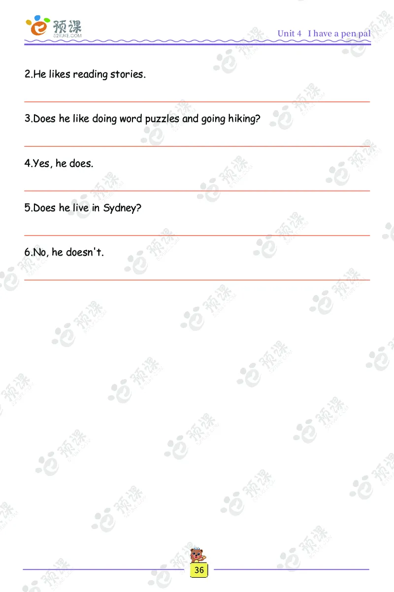 人教PEP版英语3~6上下册词汇描红本_26春四年级上下册人教版_四上英语合集人教版PEP英语四年级上册新教材（教学视频+课件+动画+音频+练习+教案）_17练习资料_《词汇描红本》