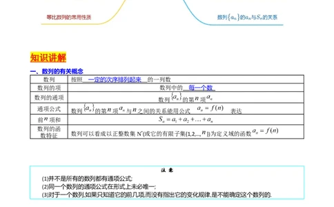 专题16数列的基本概念、等差与等比数列（教师版）_02高考数学_通用版（老高考）复习资料_2024年复习资料_完备战2024年高考数学一轮复习考点帮（全国通用）_核心考点讲练