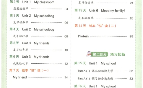四年级英语人教PEP25版《一本寒假衔接》_26春四年级上下册人教版_四上英语合集人教版PEP英语四年级上册新教材（教学视频+课件+动画+音频+练习+教案）_17练习资料