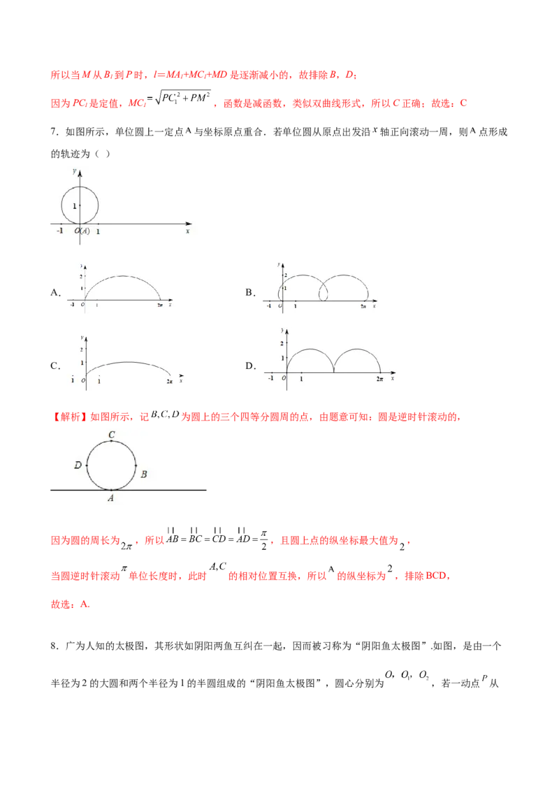 专题13函数的图象(二)(解析版)_02高考数学_新高考复习资料_2023年新高考资料_专项复习_2023年新高考数学之函数专项重点突破（新高考专用）