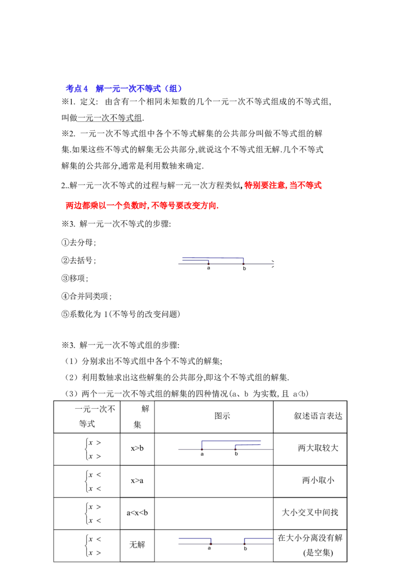 专题02一元一次不等式（组）（知识点梳理+典例剖析+变式训练）-八年级数学下学期期末冲刺满分必刷常考压轴题（北师大版）_北师大初中数学_8下-北师大版初中数学_旧版-可参考