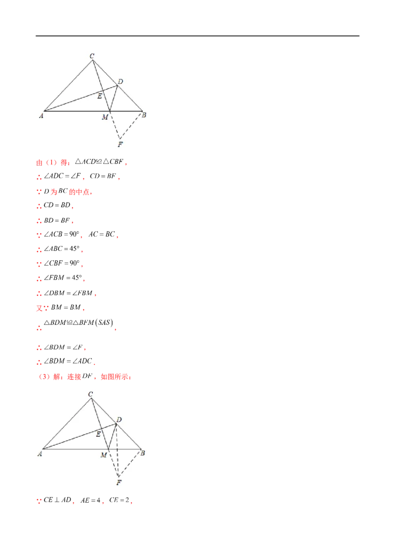 专练10几何压轴大题（10题）-八年级数学上学期期末考点必杀200题（北师大版）（解析版）_北师大初中数学_8上-北师大版初中数学_旧版_05习题试卷_5专项练习