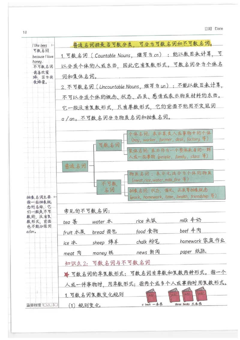 小学学霸笔记-英语_26春四年级上下册人教版_四上英语合集人教版PEP英语四年级上册新教材（教学视频+课件+动画+音频+练习+教案）_17练习资料_小学英语（预习复习资料大礼包）