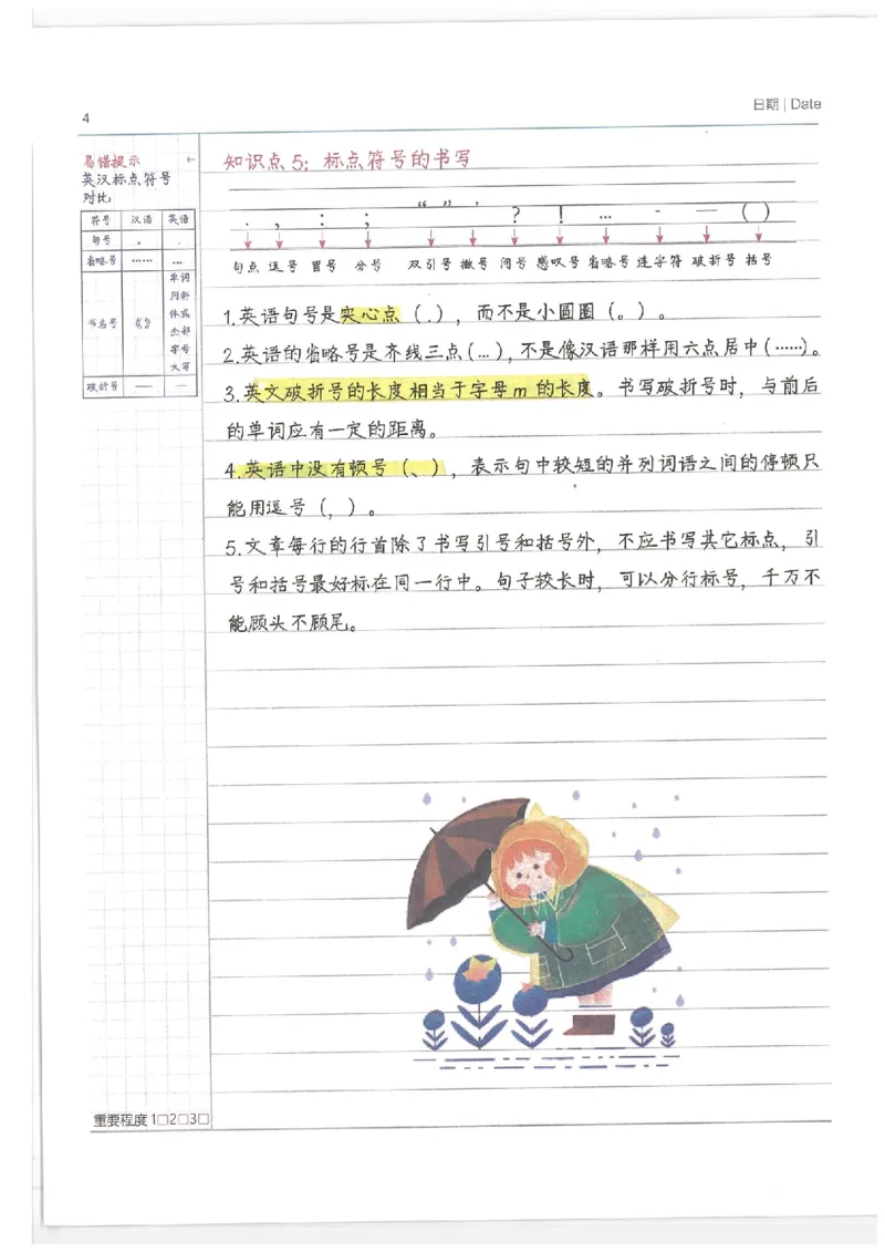 小学学霸笔记-英语_26春四年级上下册人教版_四上英语合集人教版PEP英语四年级上册新教材（教学视频+课件+动画+音频+练习+教案）_17练习资料_小学英语（预习复习资料大礼包）