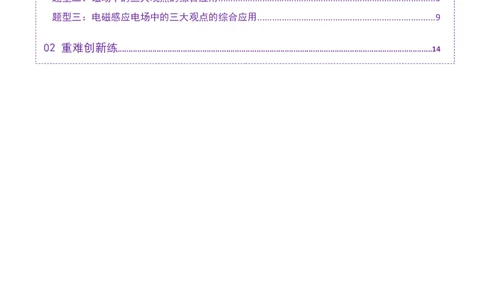 专题14电学中三大观点的综合应用（练习）（原卷版）_03高考英语_2025年新高考资料_二轮复习_01高考语文等多个文件_上好课2025年高考物理二轮复习讲练测（新高考通用）