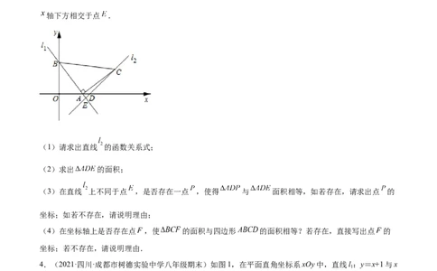 专练09函数压轴大题（10题）-八年级数学上学期期末考点必杀200题（北师大版）（原卷版）_北师大初中数学_8上-北师大版初中数学_旧版_05习题试卷_5专项练习