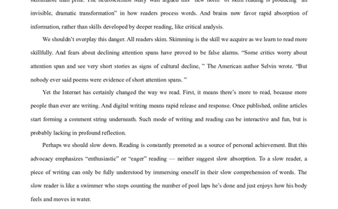专题19阅读理解之议论文-2024年新高考英语一轮复习练小题刷大题提能力（解析版）_03高考英语_新高考复习资料_2024年新高考资料_一轮复习资料_第二部分刷大题_阅读+完形填空+语法填空