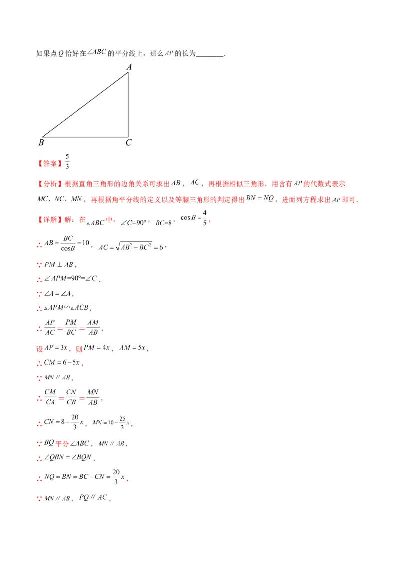 专题01锐角三角形函数和特殊角的三角函数值(解析版)（重点突围）_北师大初中数学_9上-北师大版初中数学_06专项讲练