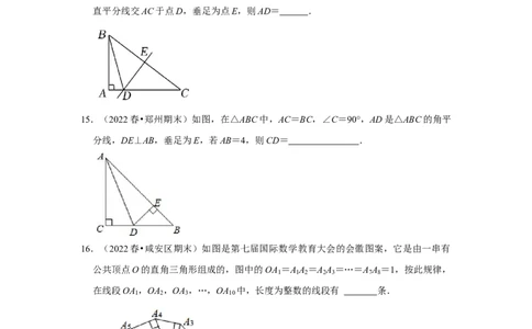 专题1.1探索勾股定理（能力提升）-2022-2023学年八年级数学上册《同步考点解读&bull;专题训练》（北师大版）_北师大初中数学_8上-北师大版初中数学_旧版_06专项讲练
