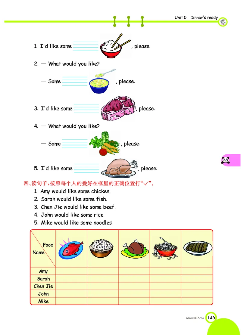 人教PEP版英语四年级上册教材全解_26春四年级上下册人教版_四上英语合集人教版PEP英语四年级上册新教材（教学视频+课件+动画+音频+练习+教案）_17练习资料_《教材全解》